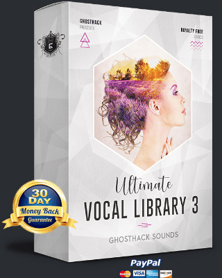 Ghosthack – Ultimate Vocal Library 3 (+ BONUSES: Future Pop Vocals 2020, Electro Bass House, Purple Clouds – Chillout Sounds)