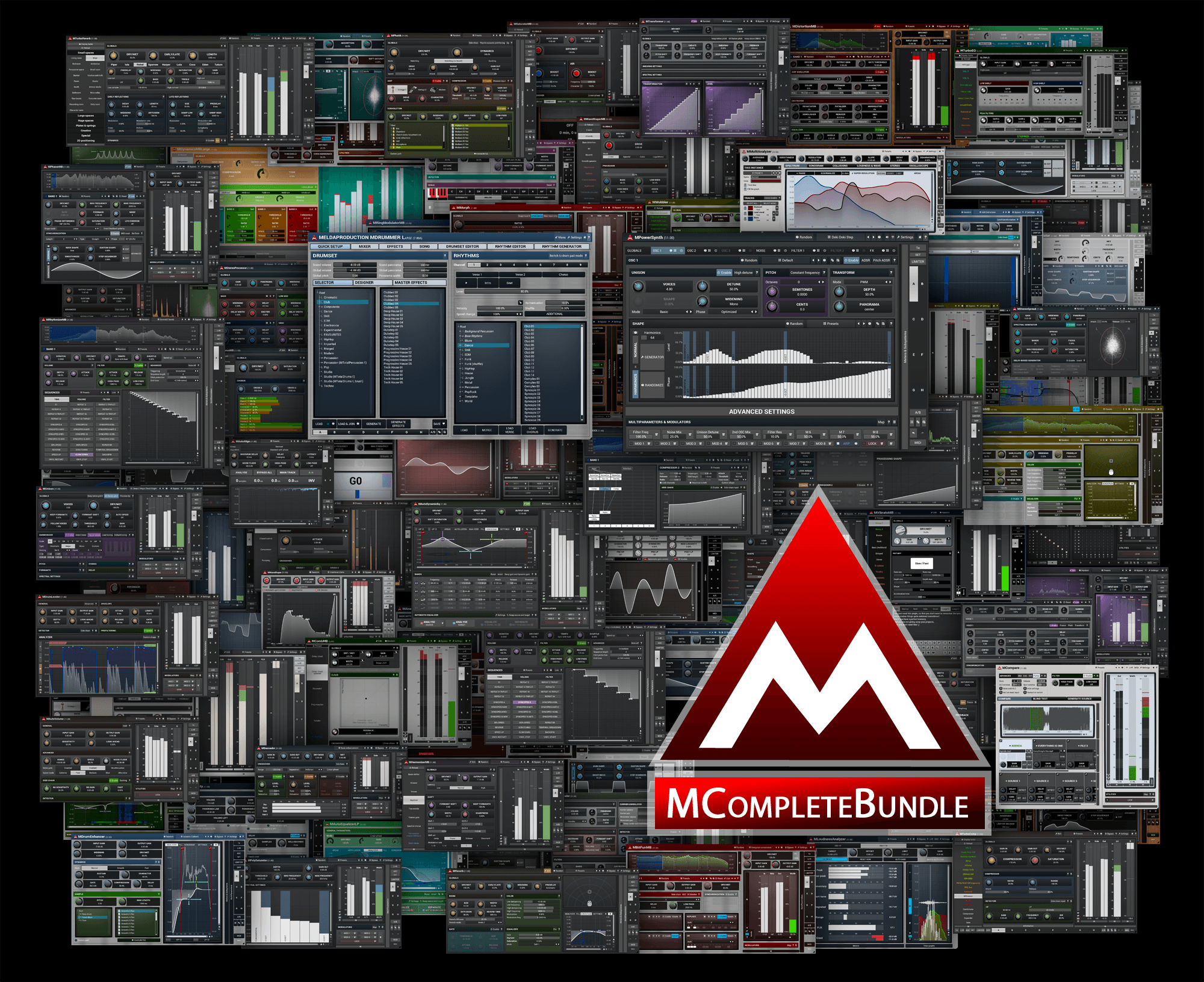 MeldaProduction – MCompleteBundle 14.10 VST, VST3, AAX x86 x64