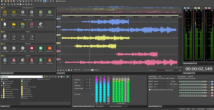 MAGIX – SOUND FORGE Audio Studio 15 0.0.46 x86 x64