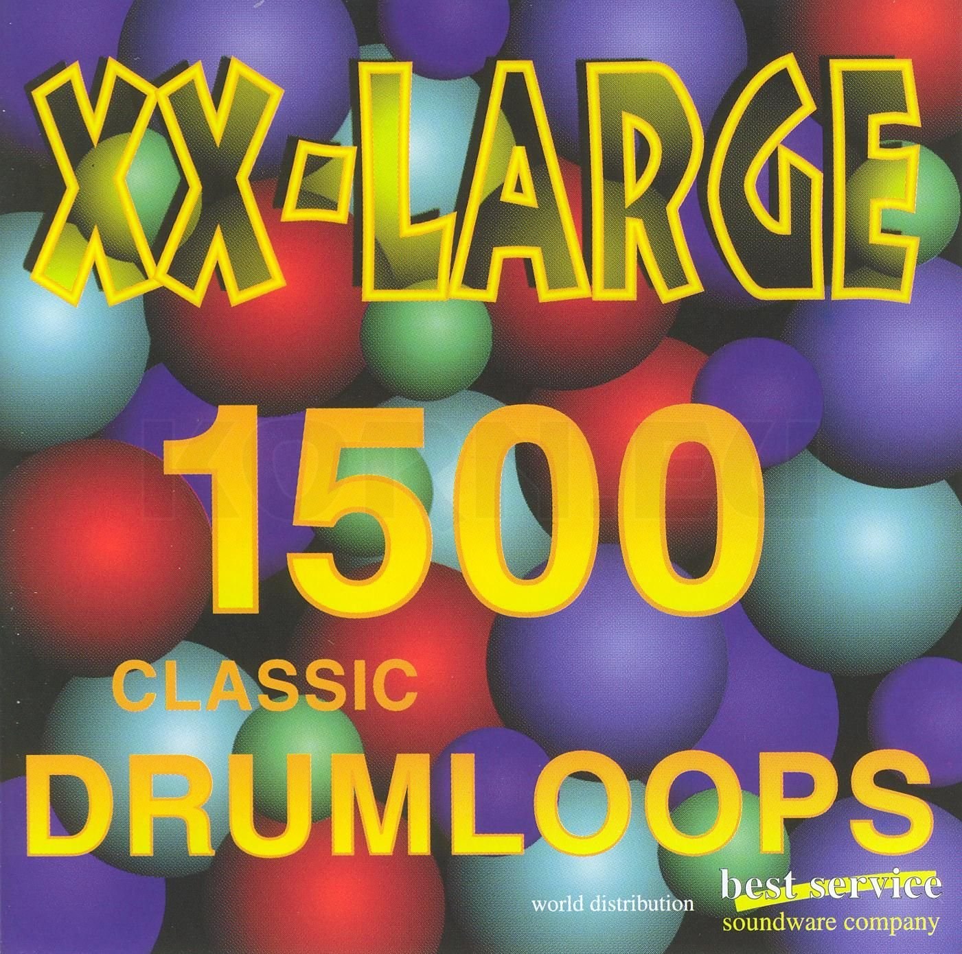 Best Service – XXL 1500 Classic Drumloops (WAV)