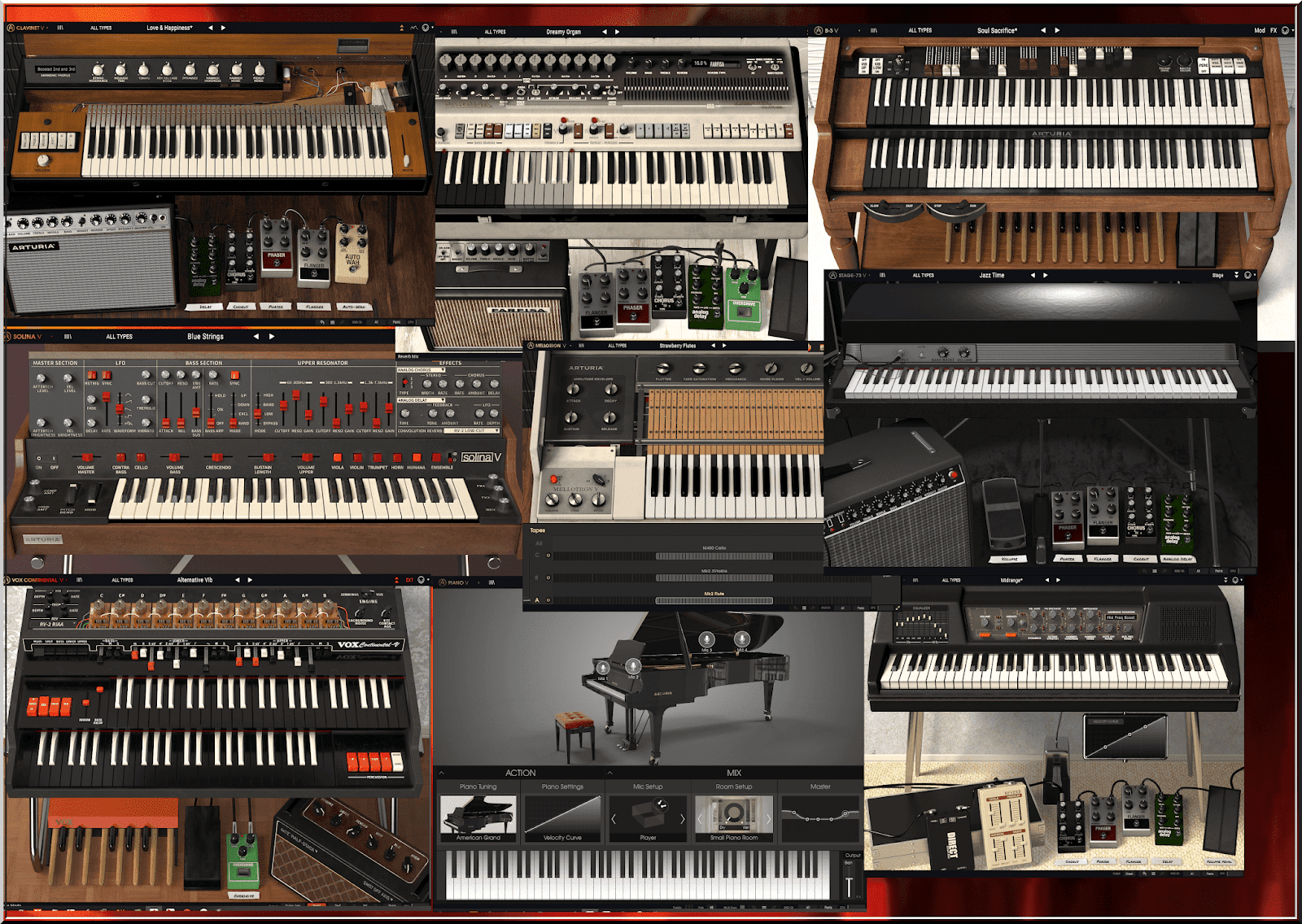 Arturia – Keyboards & Piano Collection 2021.7 STANDALONE, VSTi, VSTi3, AAX x64