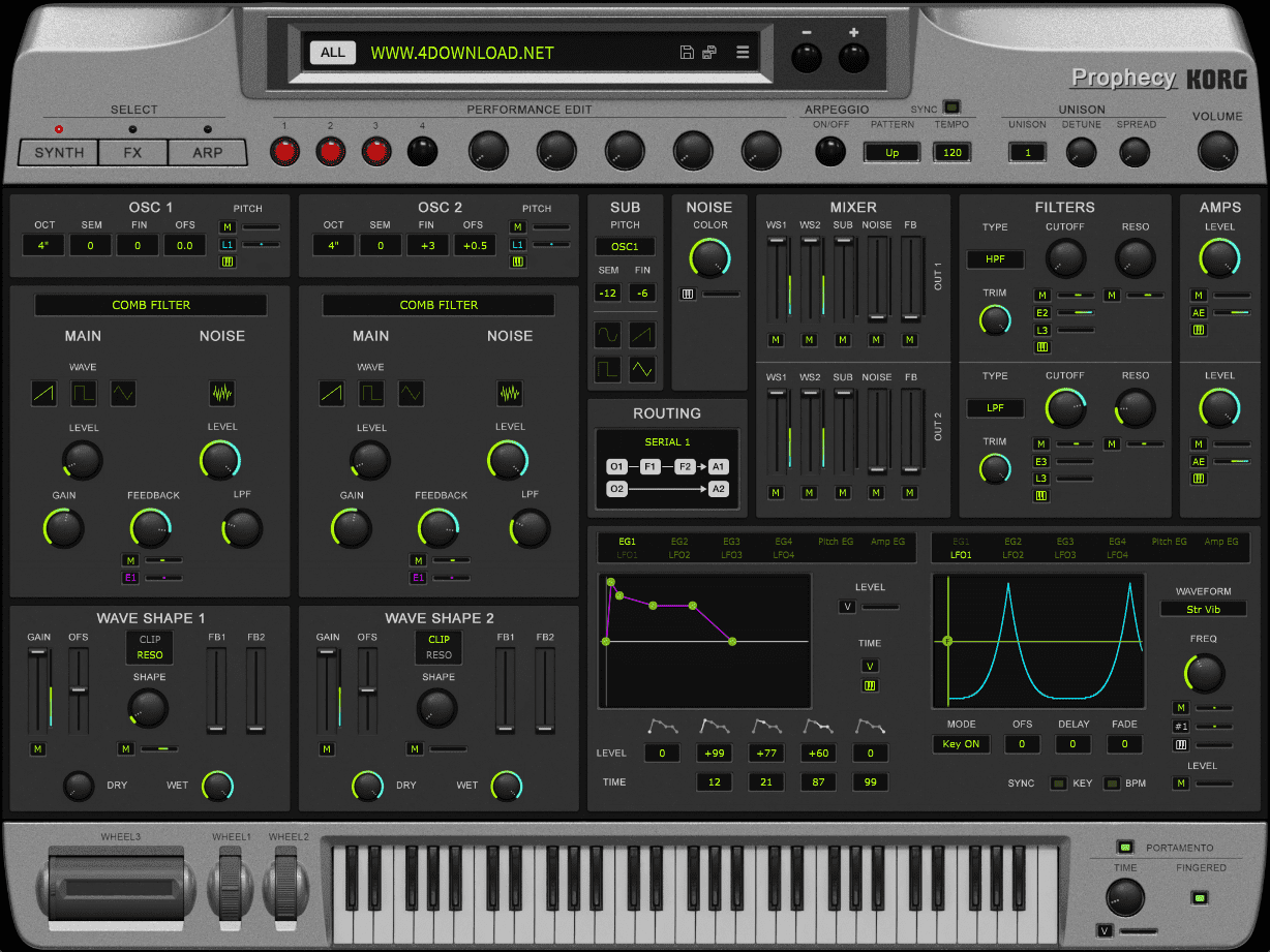 KORG – miniKORG 1.0.0 STANDALONE, VSTi, AAX, AUi WIN.OSX x64