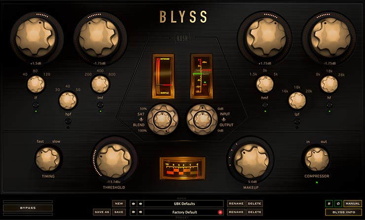 Kush Audio – Blyss v1.0.1-RET VST, AAX x64