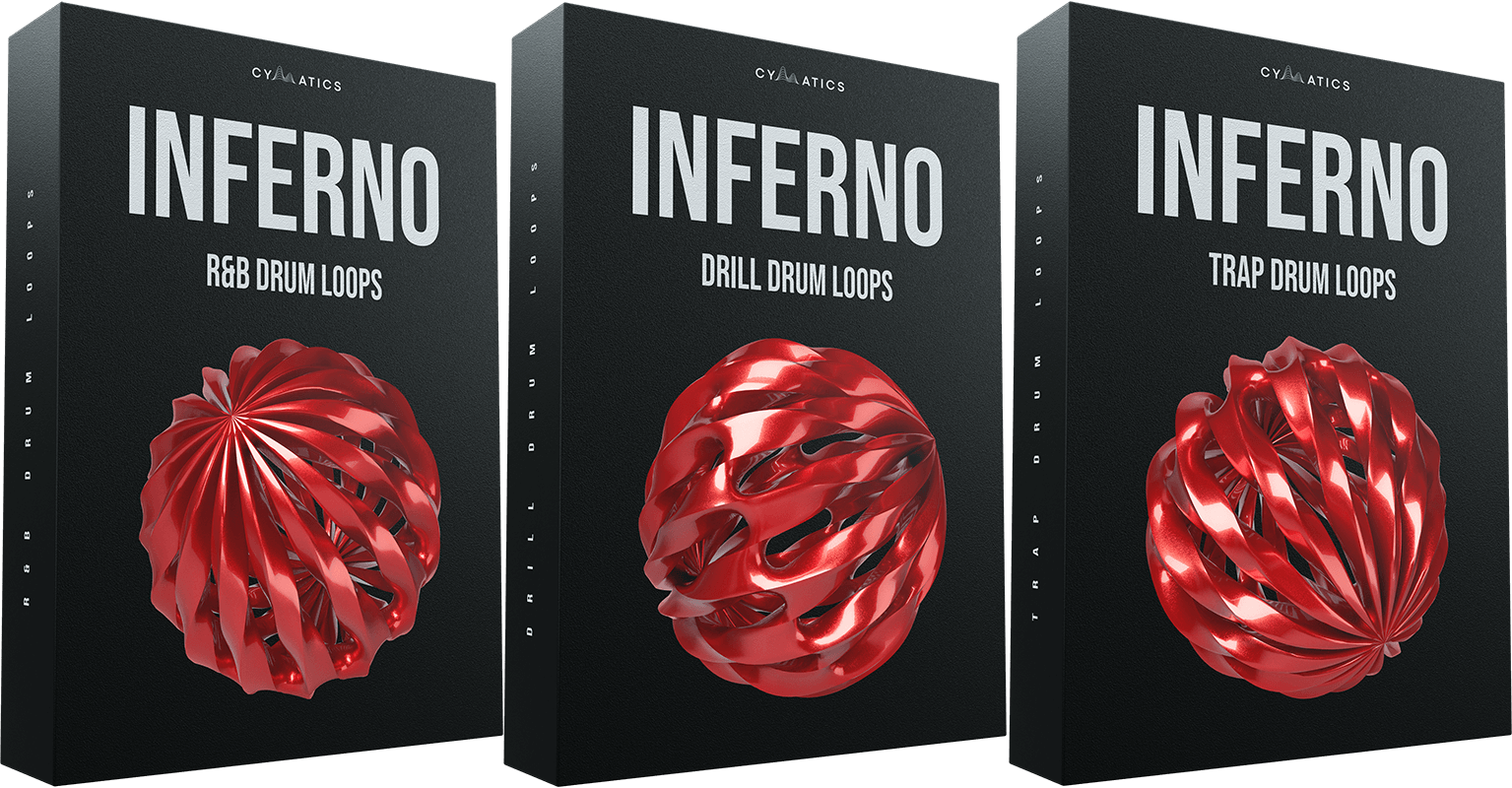 Cymatics – Inferno Drum Loops (MIDI, WAV)