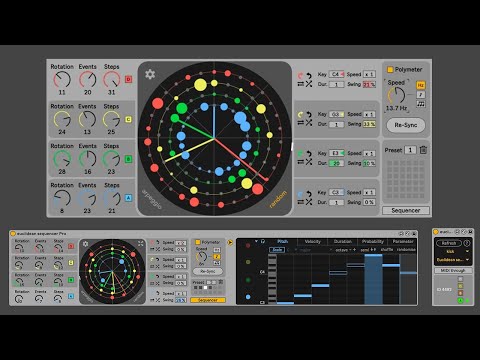 Alkman – Euclidean sequencer Pro 1.1 Max for Live