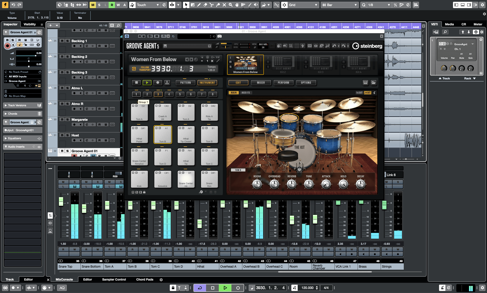 Steinberg – Groove Agent 5 v5.1.11 STANDALONE, VSTi, VSTi3, AAX x64