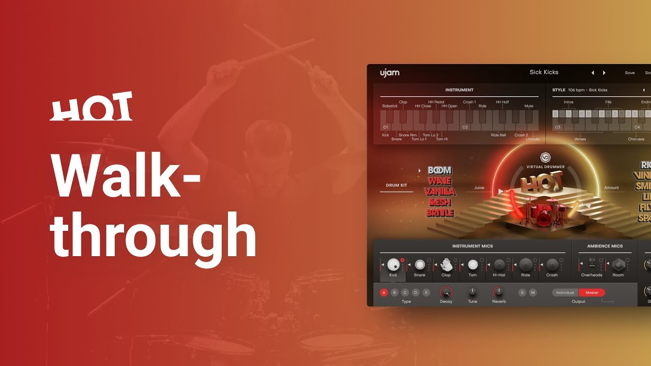 uJAM – Virtual Drummer HOT v2.3.0 VSTi, VSTi3, AAX x64