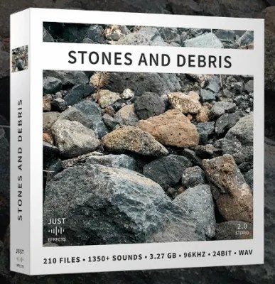 Just Sound Effects – Stones and Debris WAV (WAV)