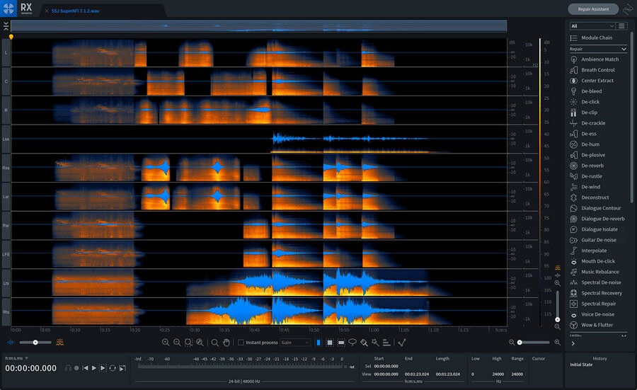 iZotope – RX 10 Audio Editor Advanced 10.3 Portable 10.3.0. 1775 STANDALONE, VST3, AAX x64