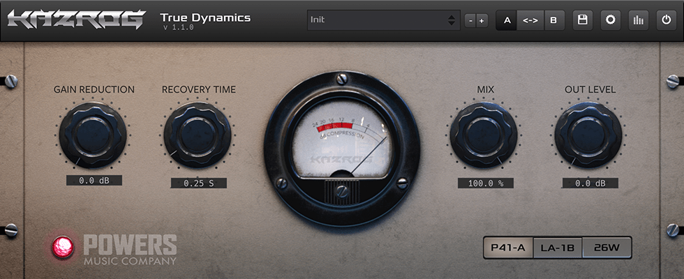 Kazrog – True Dynamics v1.1.2 VST, VST3, AAX, AU WIN.OSX x64