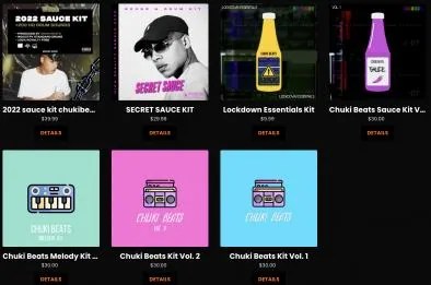 Chuki Beats – Chuki Beats Pack 7v1 (WAV, MIDI)