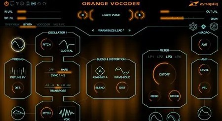 Zynaptiq – Orange Vocoder IV VST, VST3, AAX, x64