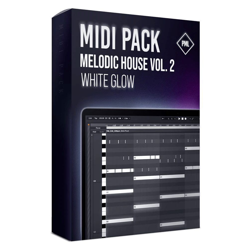 Production Music Live – MIDI Pack Melodic House Vol. 2 – White Glow (Ableton Project, MiDi)