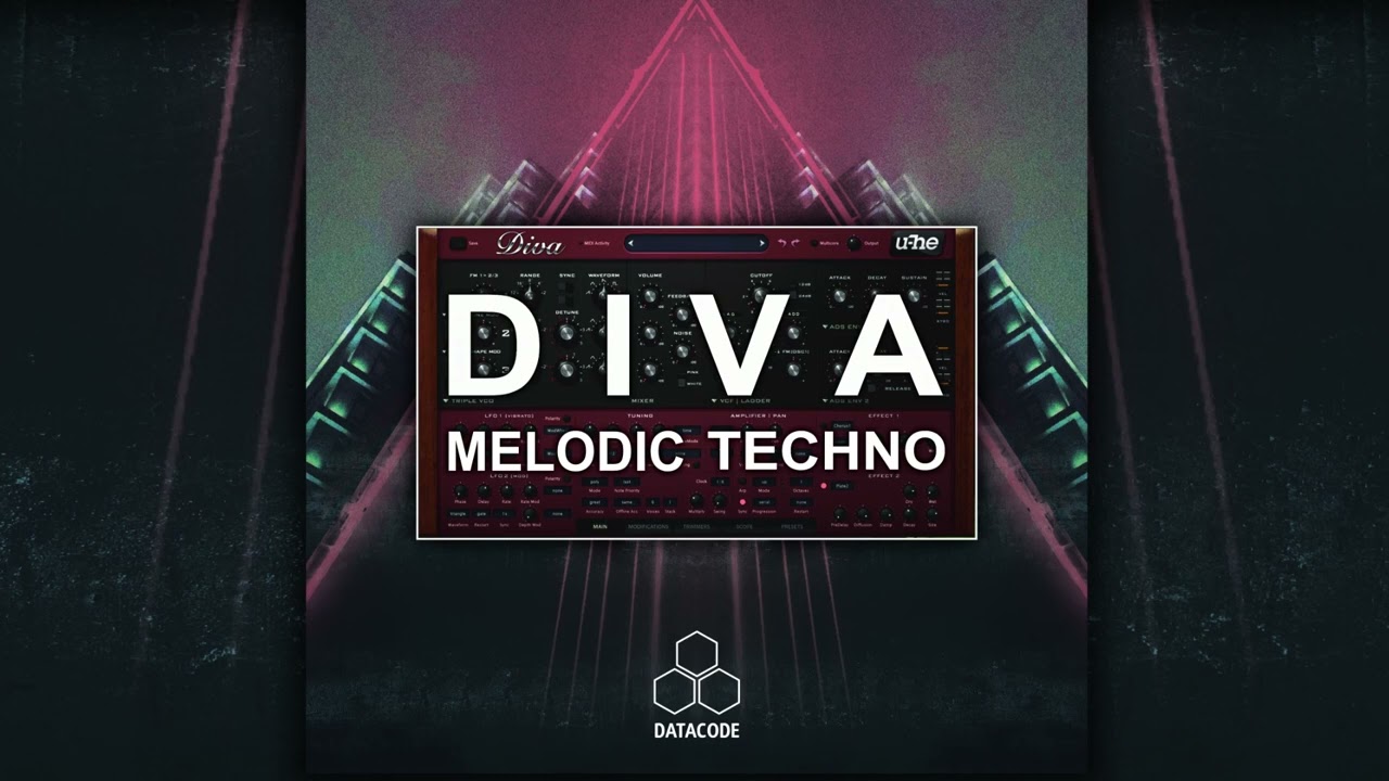 Datacode – FOCUS Diva Melodic Techno (Diva Presets, MiDi, WAV)