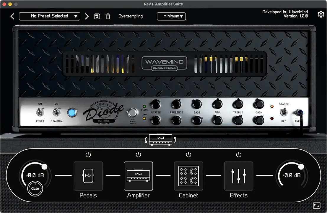 WaveMind – Amp Suite Rev F 1.0.1 STANDALONE, VST3, AAX x64