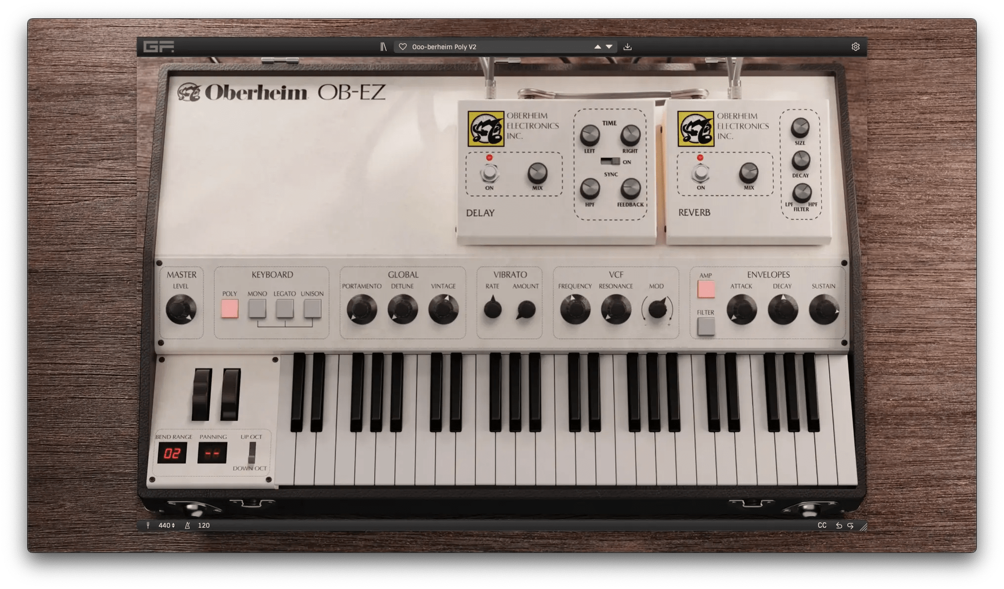 GForce Software – OB-EZ v1.0.2 STANDALONE, VSTi, VST3i, AAX, AUi WIN.OSX x64