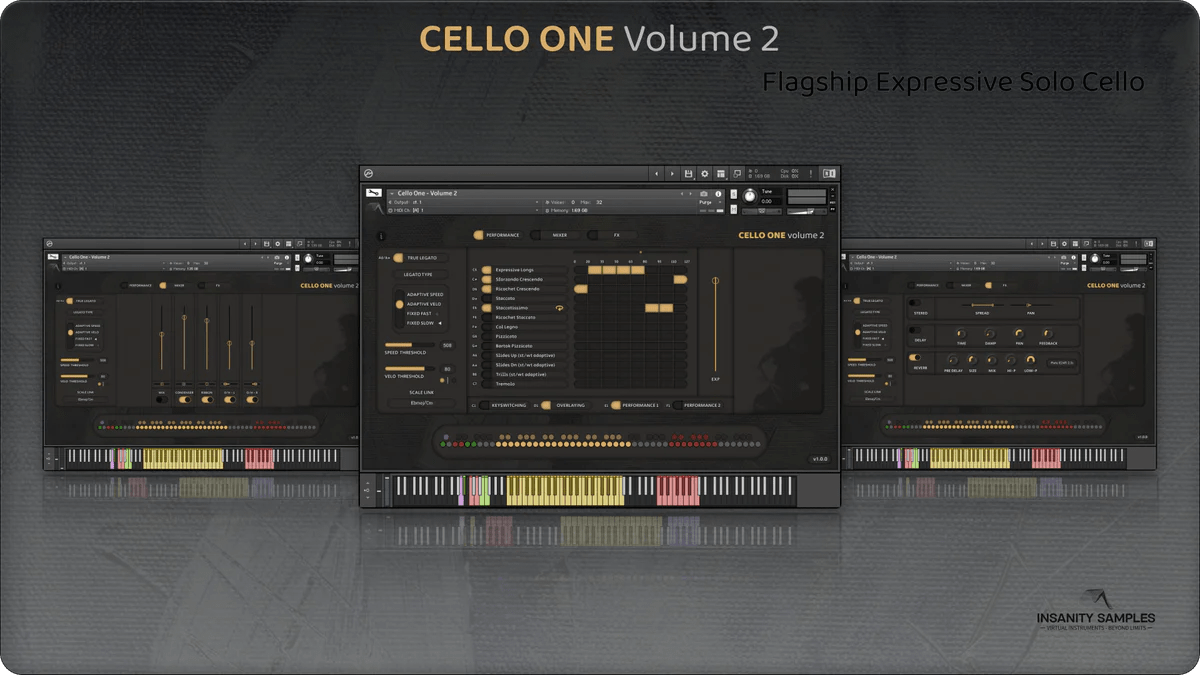 Insanity Samples – CELLO ONE Volume 2 (KONTAKT)