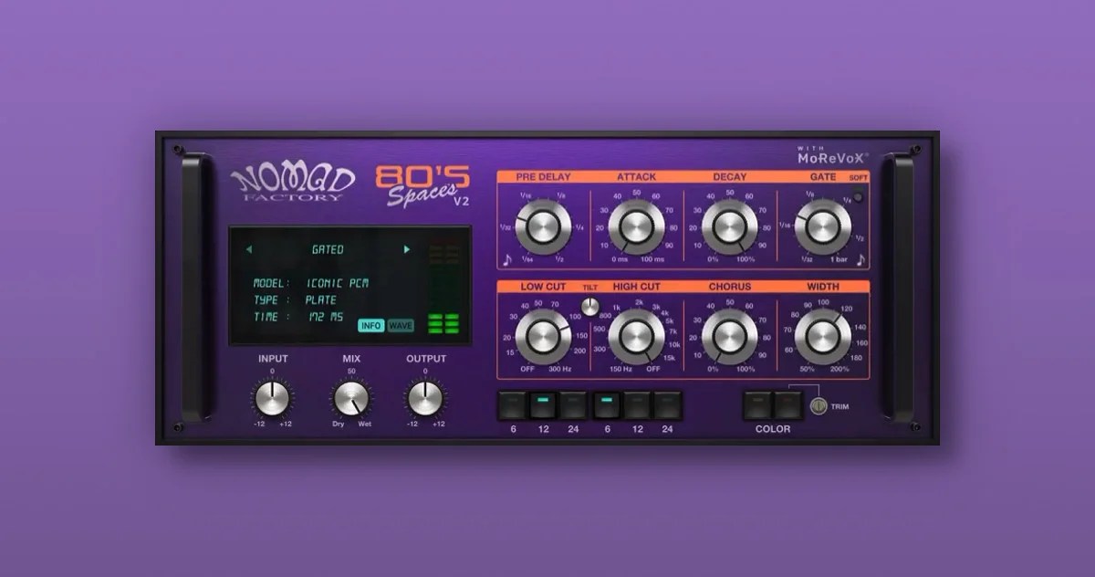 Nomad Factory – 80s Space v2.4.0 VST, VST3, AAX x64