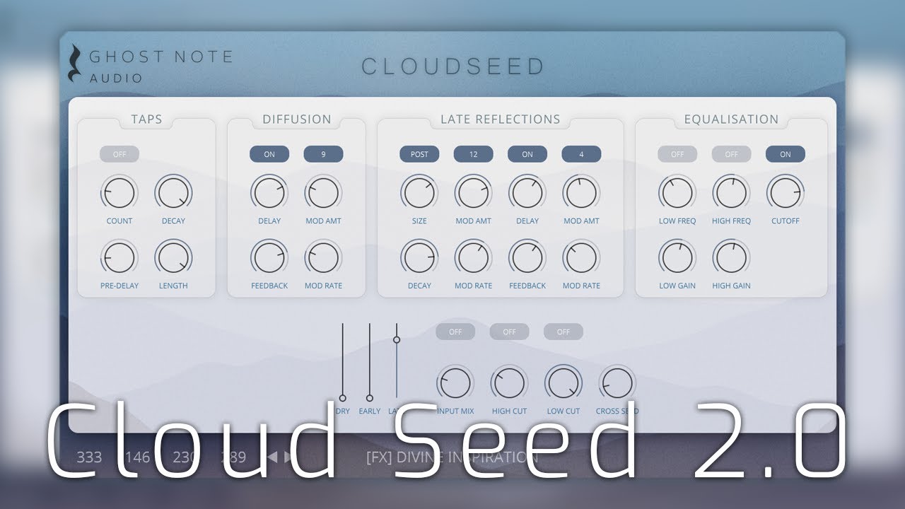 Ghostnoteaudio – Cloud Seed 2.2.1 VST3 x64