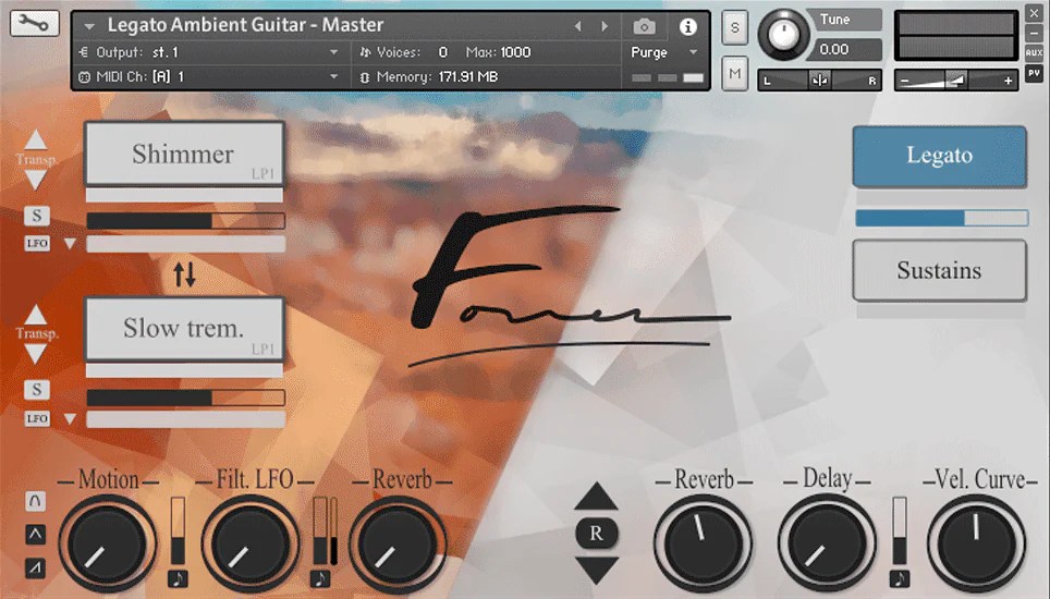 David Forner – El Dorado Legato Ambient Guitar (KONTAKT)