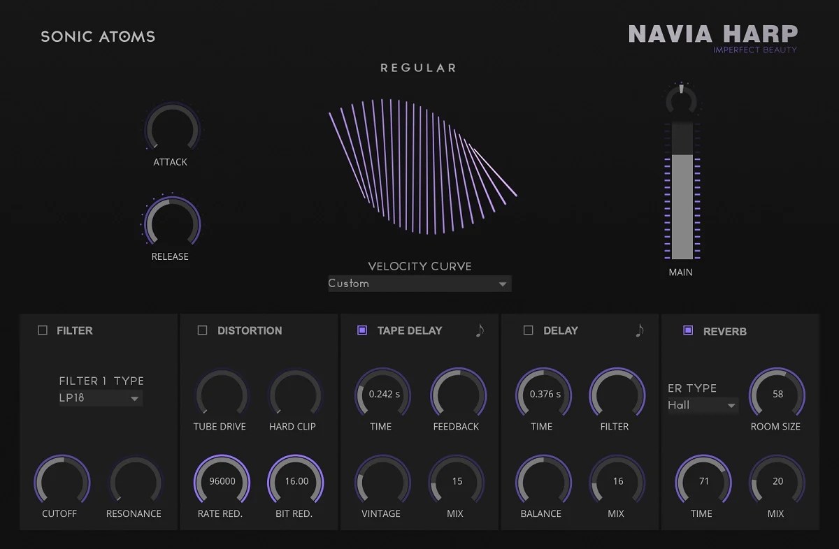 Steinberg – Sonic Atoms Navia Harp (HALION)