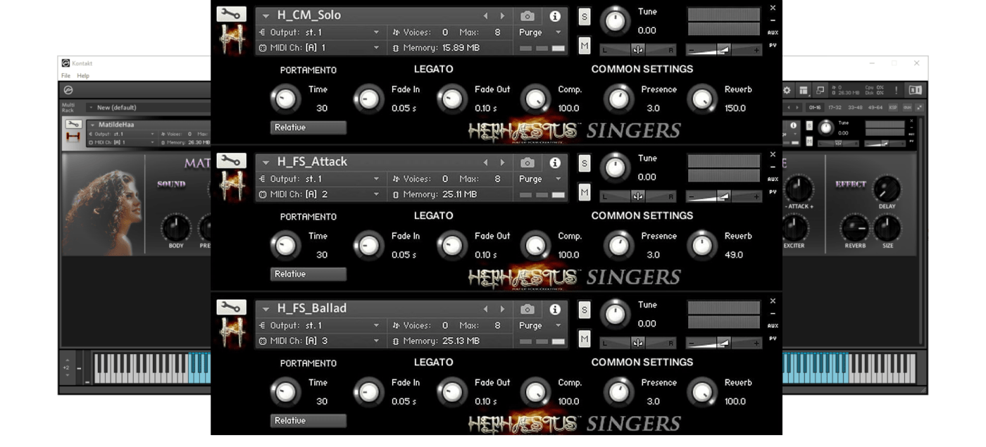 Hephaestus Sounds – Singers 2 (KONTAKT)