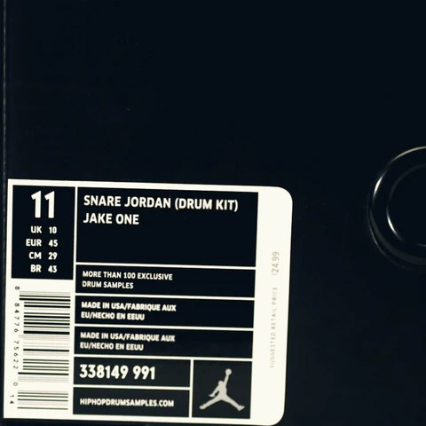 Jake One – Snare Jordan Vol. 1 (AIF, WAV)