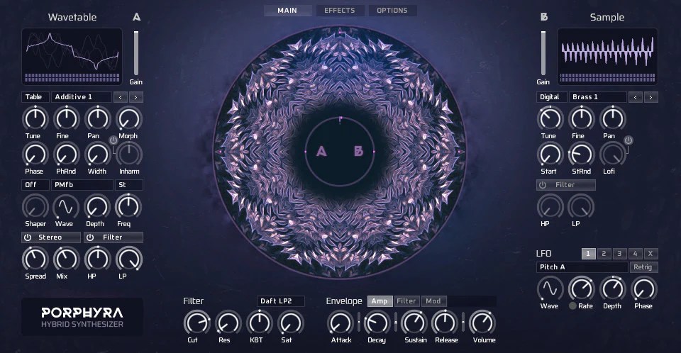 Sonora Cinematic – Porphyra Hybrid Synthesizer (KONTAKT)