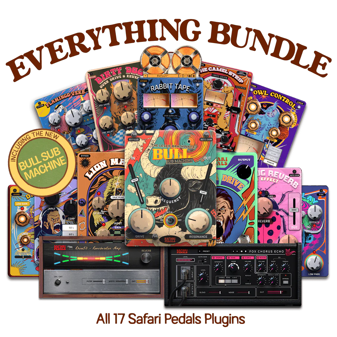 Safari Pedals – Everything Bundle v.2025.04.23 VST3, AAX x64