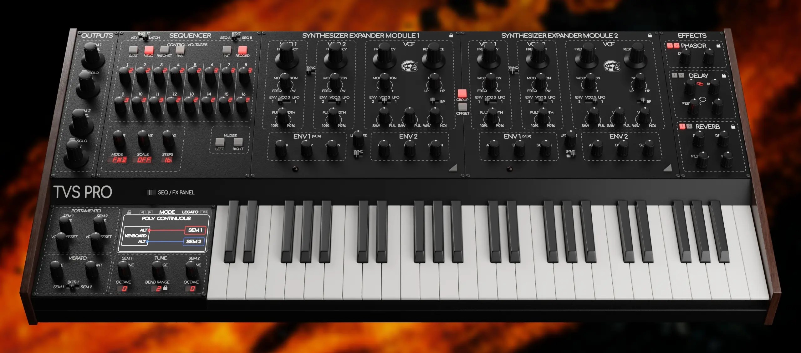 GForce & Oberheim – TVS Pro v1.0.0 SAL, VSTi, VSTi3, AAX x64