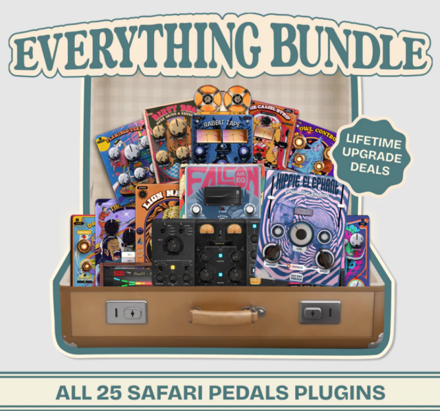 Safari Pedals – Everything Bundle 10.2025 VST3, AAX x64 NO INSTALL