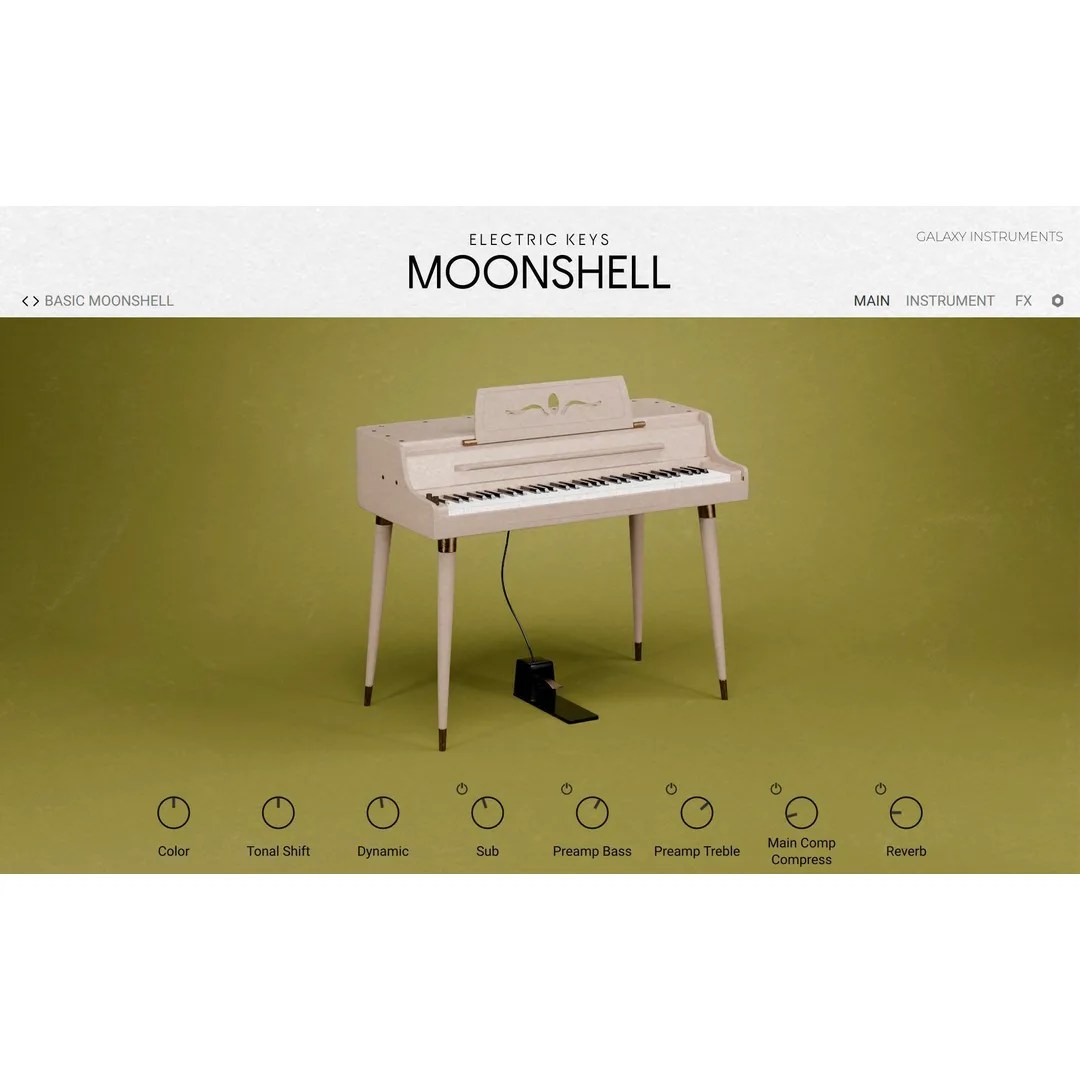Electric Keys Moonshell 1.1 Full + Update KONTAKT