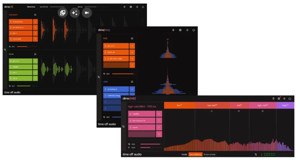 Time Off Audio – Dime Bundle 1.3.8 VST3, AAX x64