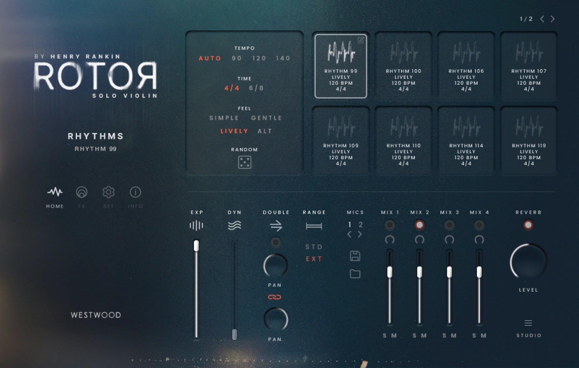 Westwood Instruments – ROTOR Solo Violin KONTAKT