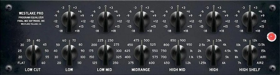 Final Mix Software – WESTLAKE EQ III v.3.0.3 VST, VST3, AAX, AU x64