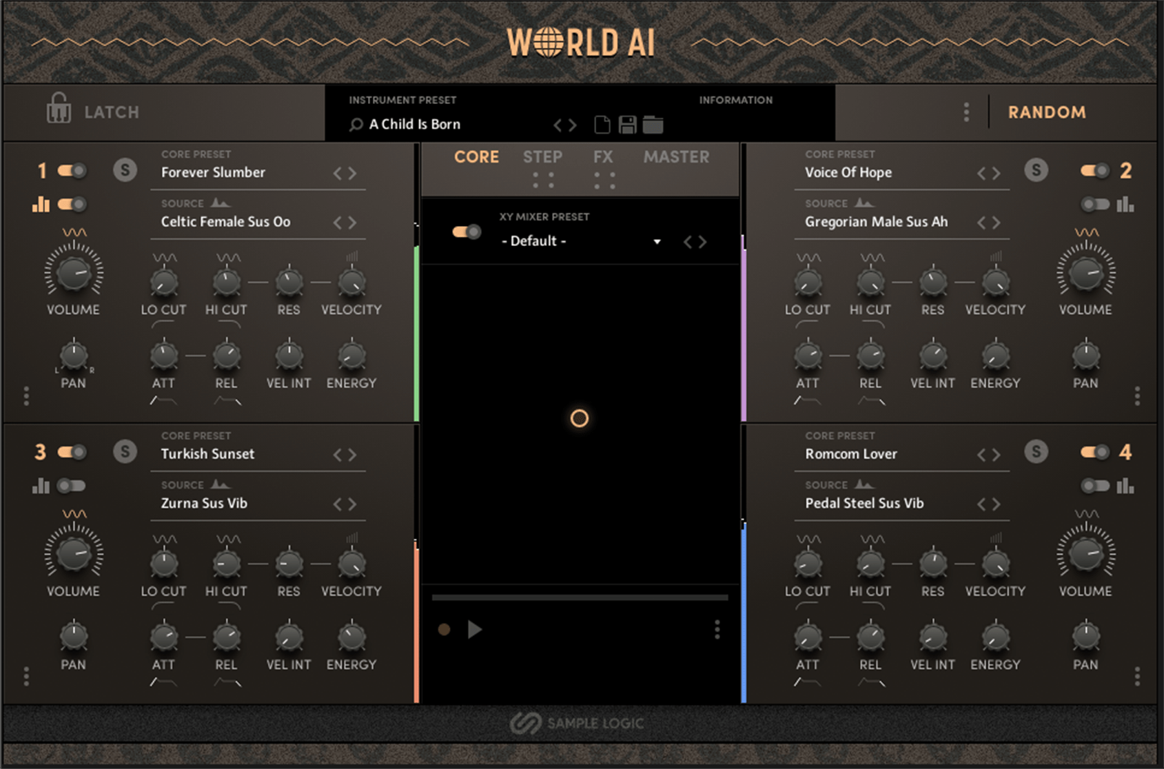 Sample Logic - WORLD AI