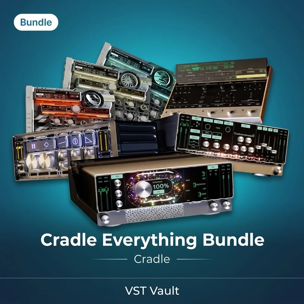 Cradle Everything Bundle product card with creative effect plugin interfaces