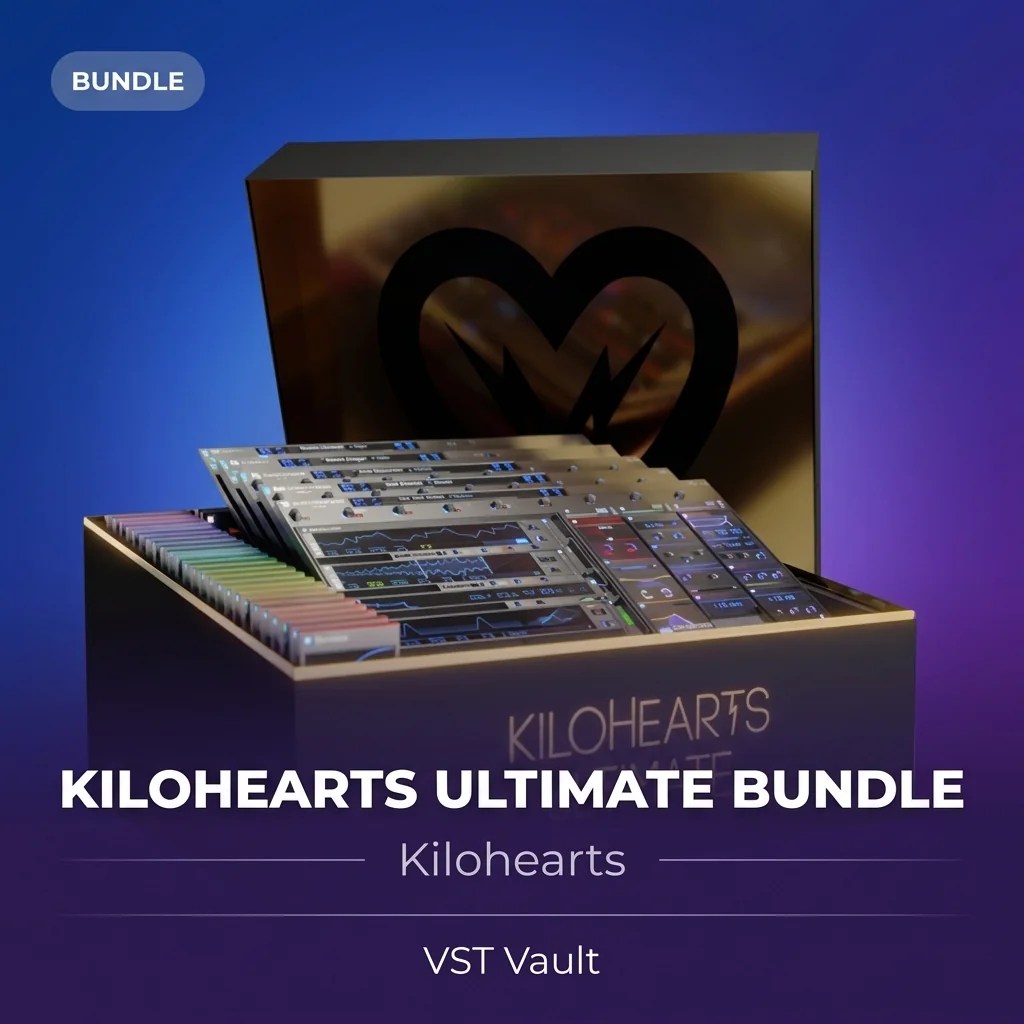 Kilohearts Ultimate Bundle product card with Phase Plant and modular snapin effect interfaces