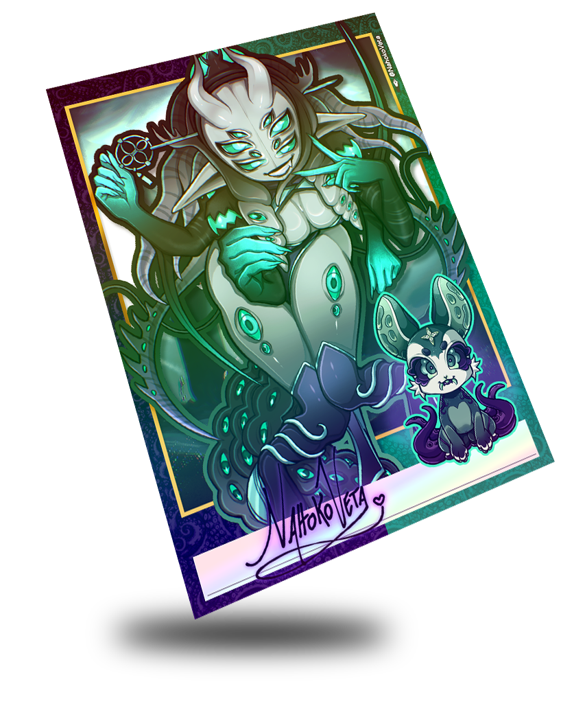 Nahoko Veta Eldritch God, Trading Card