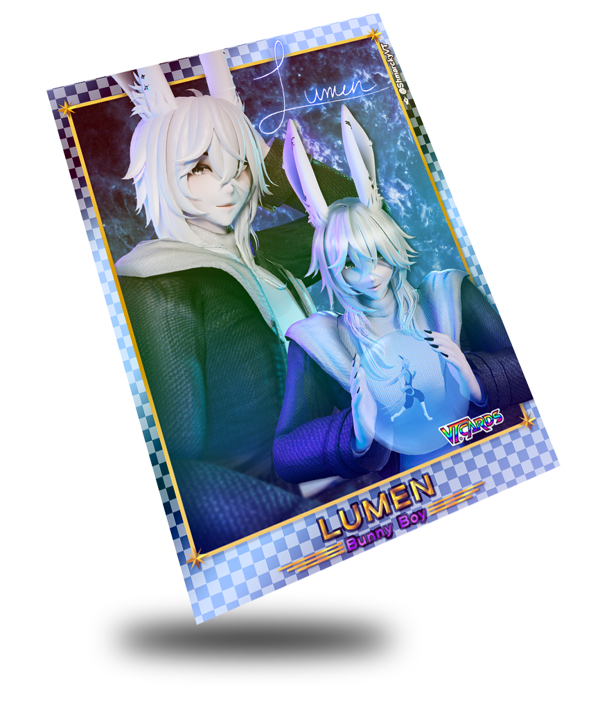 Lumen Bunny Boy, Trading Card