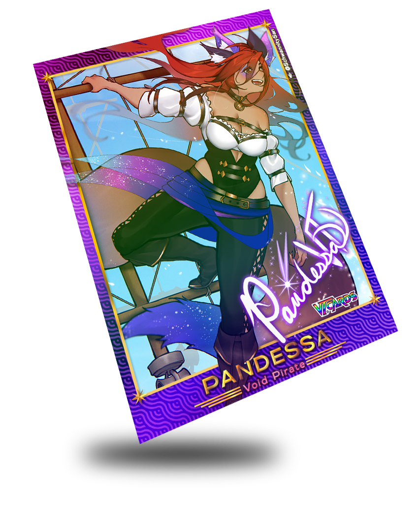 Pandessa Void Pirate, Trading Card