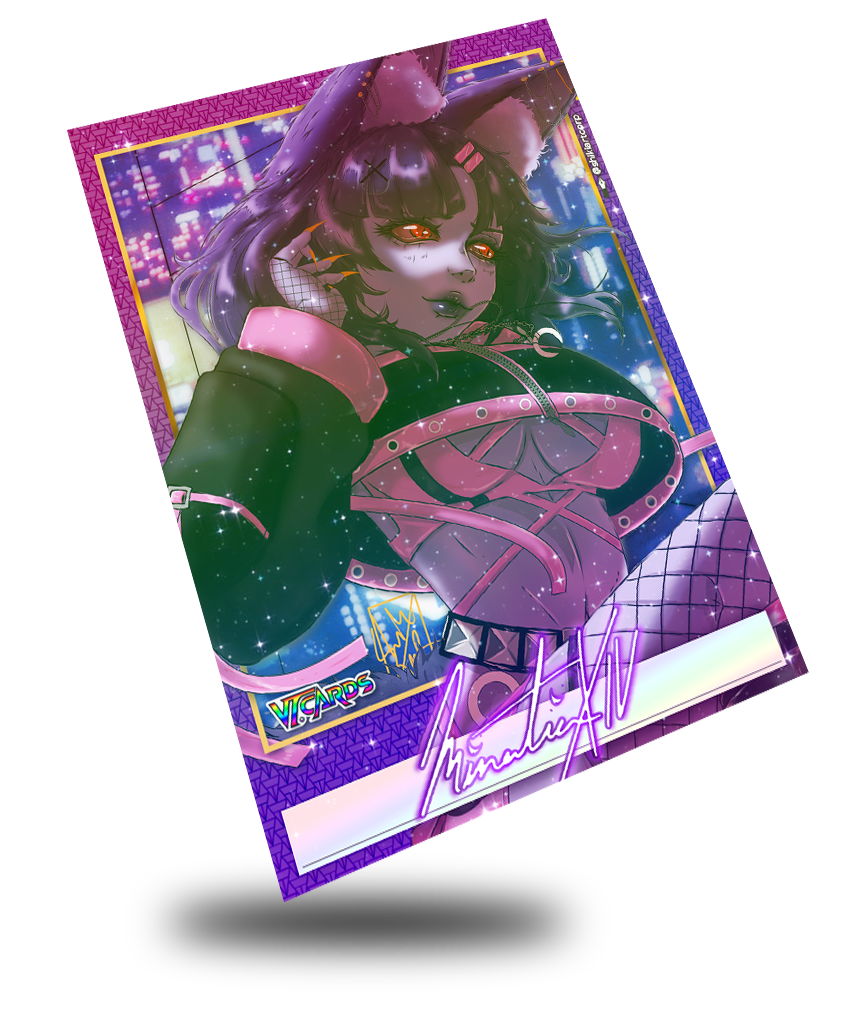 Minatia XIV, Celestial Goddess Trading Card