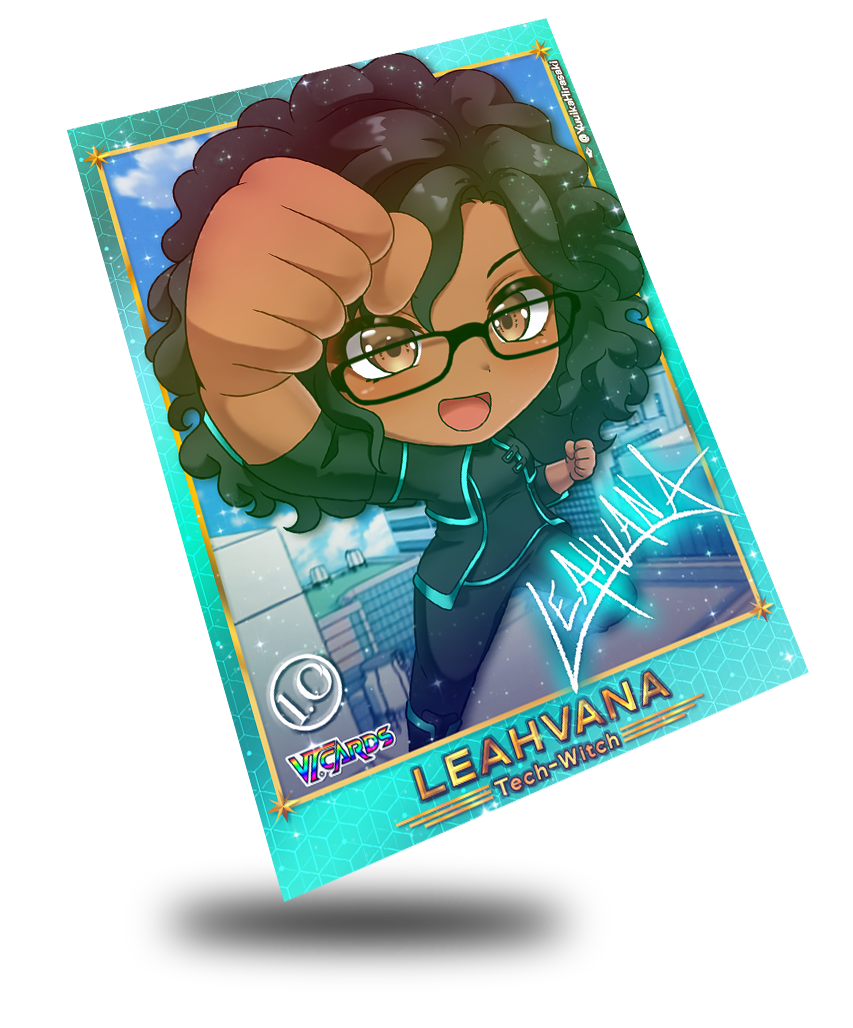 Leahvana Chibi, Vtuber Trading Card