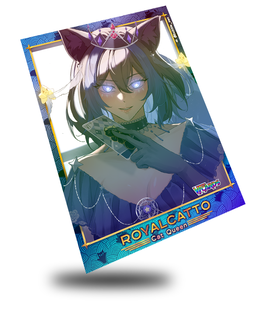 Royal Catto, Vtuber Trading Card