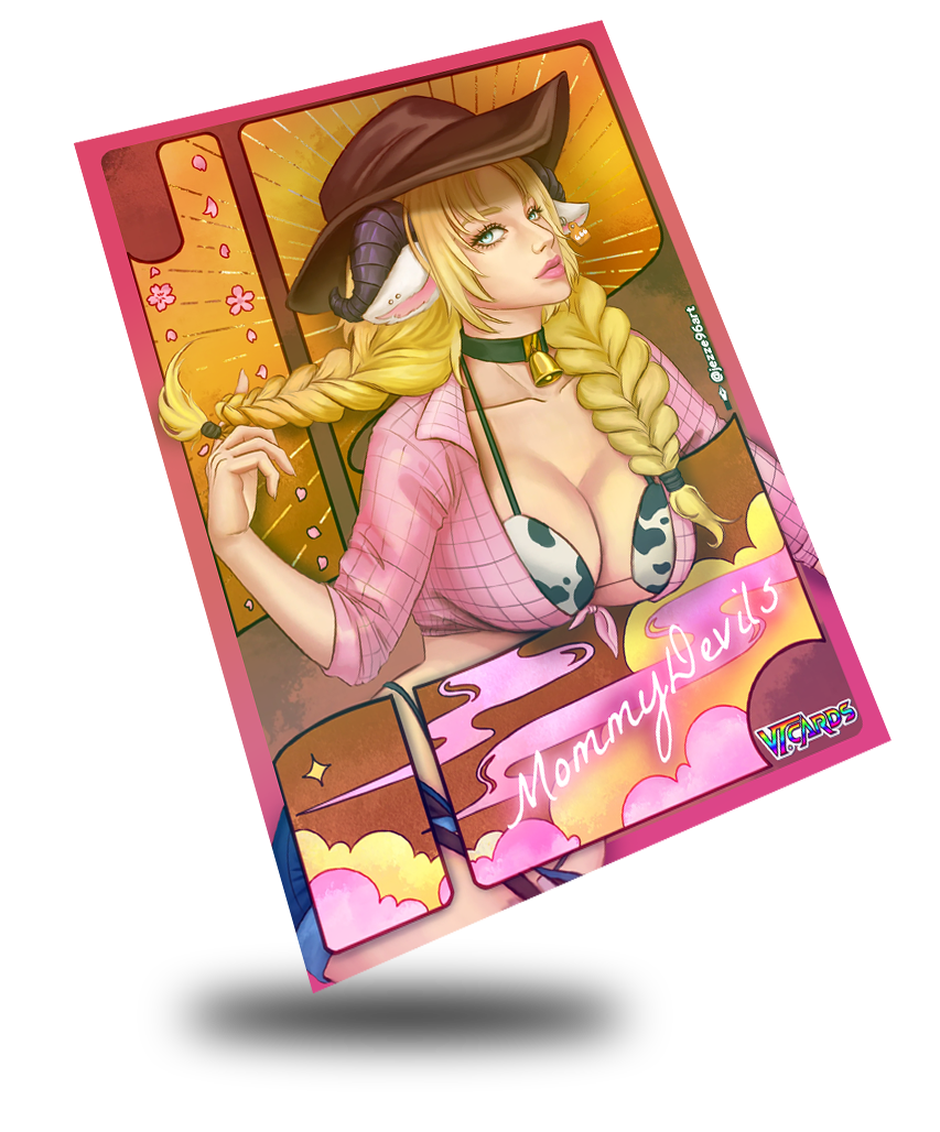 MommyDevils Art Showcase, Vtuber Trading Card