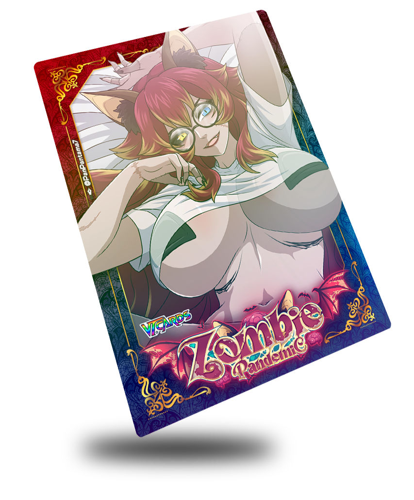 Zombie Pandemic Stripped Down Regal, Vtuber Trading Card