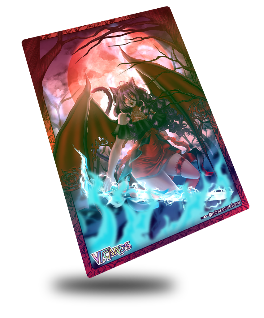 AmaraHugs Artwork Showcase, Vtuber Trading Card