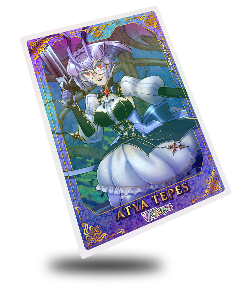 Atya Tepes Regal Style, Vtuber Trading Card