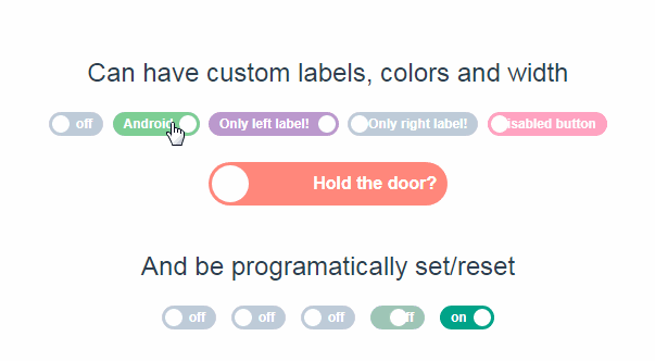 A Highly Customizable Toggle Switch Button Component For Vue - Colorful Wallpaper Collection - HD Quality