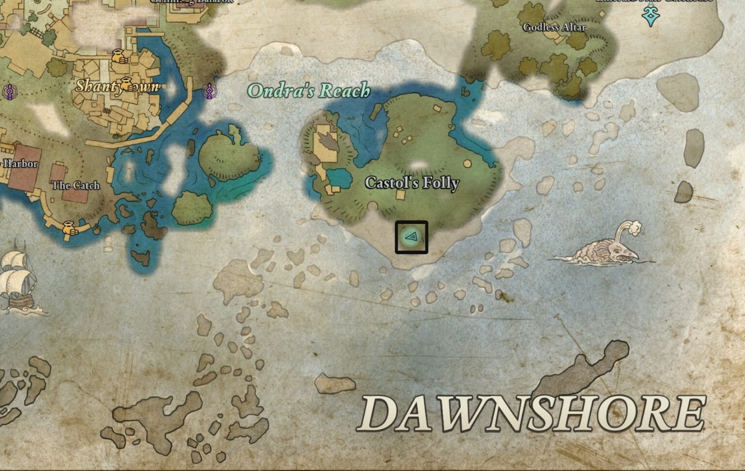 Avowed All Rings Amulets And Trinkets In Dawnshore VULKK Com Arcanists Ring Map 1536x972 